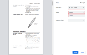 تقسيم ملف pdf إلى أجزاء عن طريق المتصفح